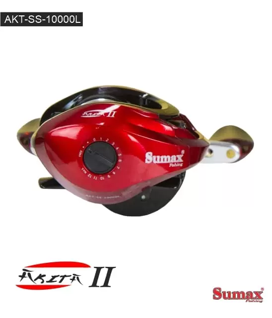 REEL SUMAX AKITA 10000R - Rendimiento excepcional con estilo exclusivo.