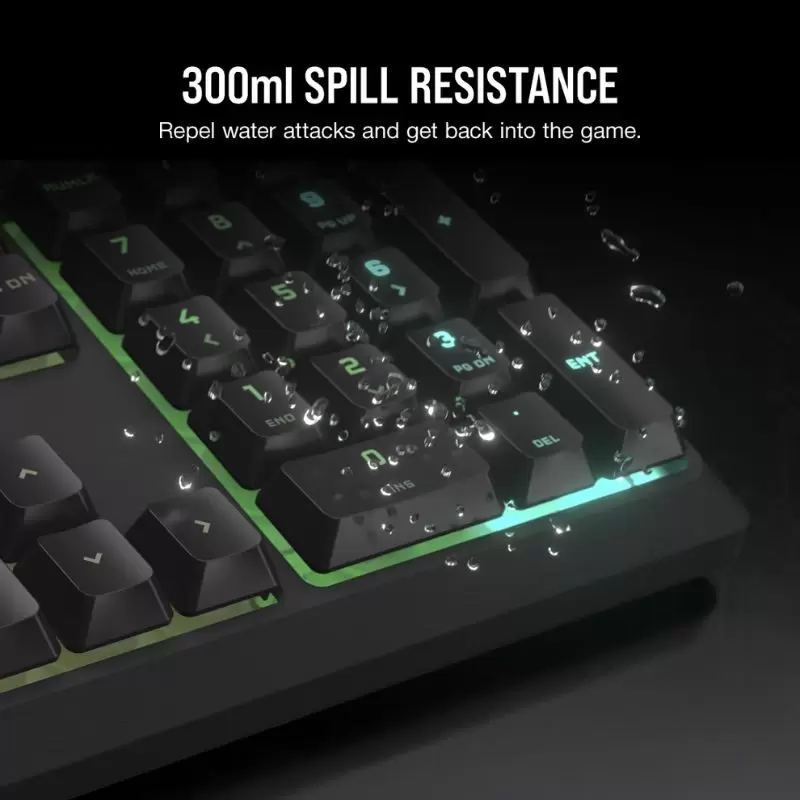 Teclado Gamer Corsair K55 Core RGB - Rendimiento y Estilo