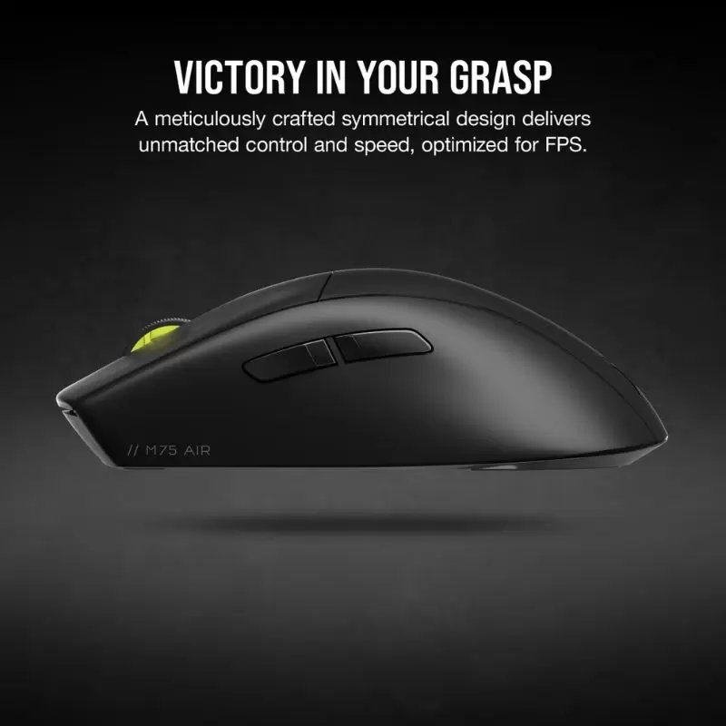 Mouse Gamer Corsair M75 Air: Ligero, Inalámbrico y Preciso