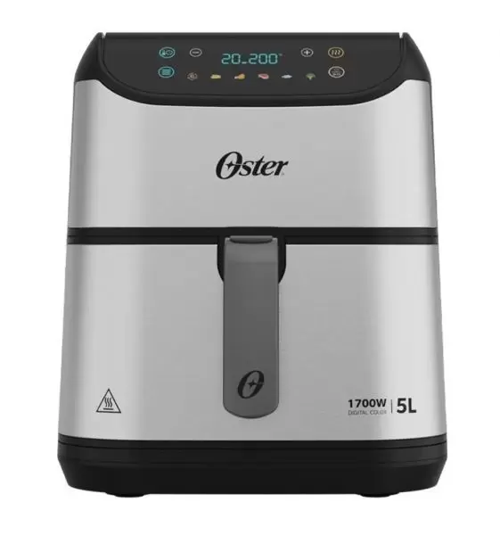 Freidora Digital Oster 5L Acero Inoxidable + Molde de Silicona