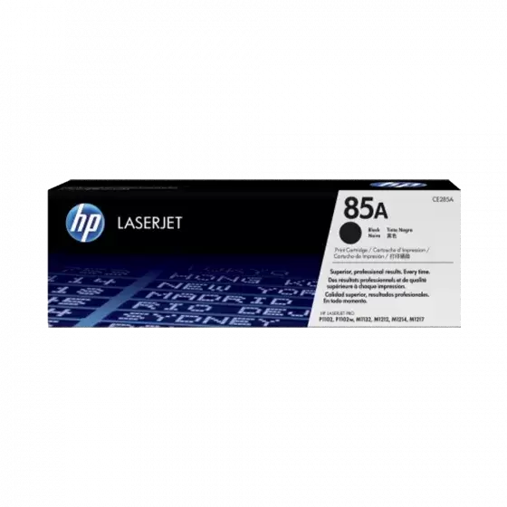 Toner HP 85A Negro CE285A - Nuevo, compatible con HP LaserJet