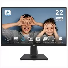 Monitor MSI 22” Full HD 100Hz para Trabajo y Gaming