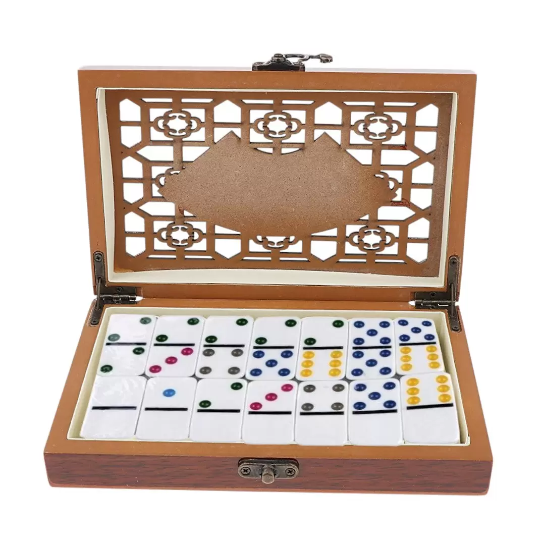  DOMINO PROFESIONAL 28 PIEZAS - Juego clásico de calidad