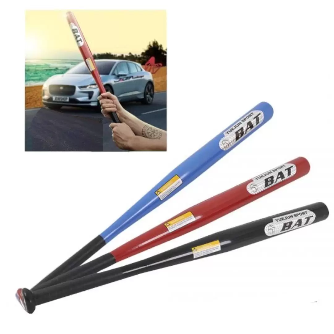  Bate de Beisbol de Metal de 70cm - Ideal para Adultos y Jóvenes