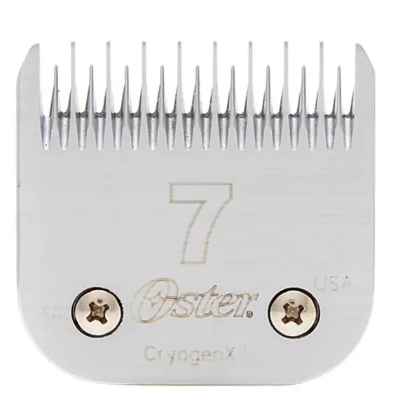 Cuchilla Oster® Cryogen 7 para corte de mascotas, nueva.