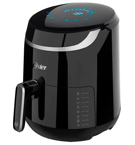 Freidora Oster 3.2L: Cocina Saludable y Sin Aceite