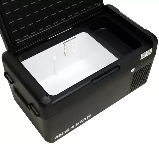  Conservadora Mega Star CB30 30 litros - Compacta y Potente

Descripción: Conservadora portátil con compresor, control por app y doble alimentación.