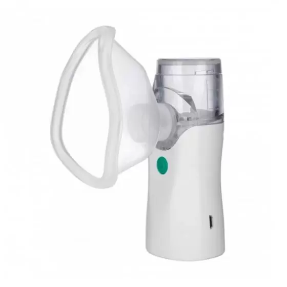  Nebulizador portátil recargable Mega Star MY126

Descripción: Batería recargable, 2 máscaras, apagado automático, capacidad 20ml, atomización microporosa.