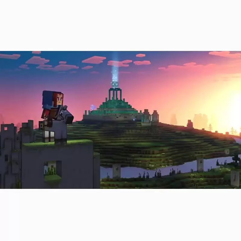 Juego PS5: Minecraft Legends Deluxe - Estrategia y Aventura Épica