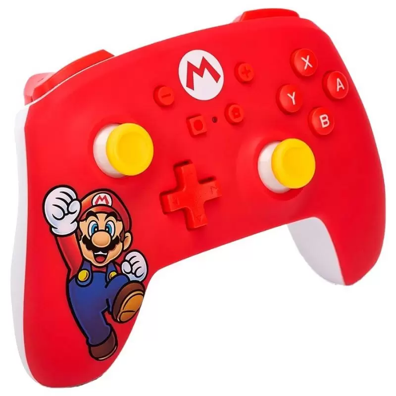 Control Inalámbrico Nintendo Switch PowerA - Super Mario Rojo