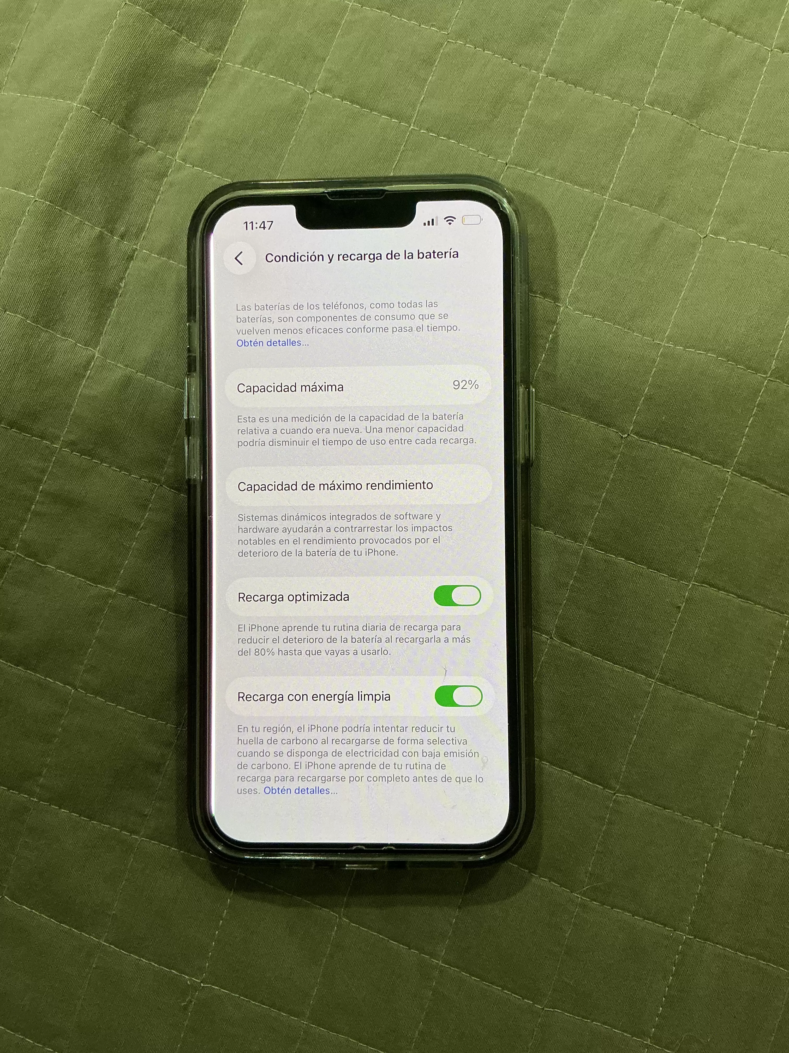 iPhone 13 Pro 128GB Usado, Batería 92%, Reparar, Paraguay