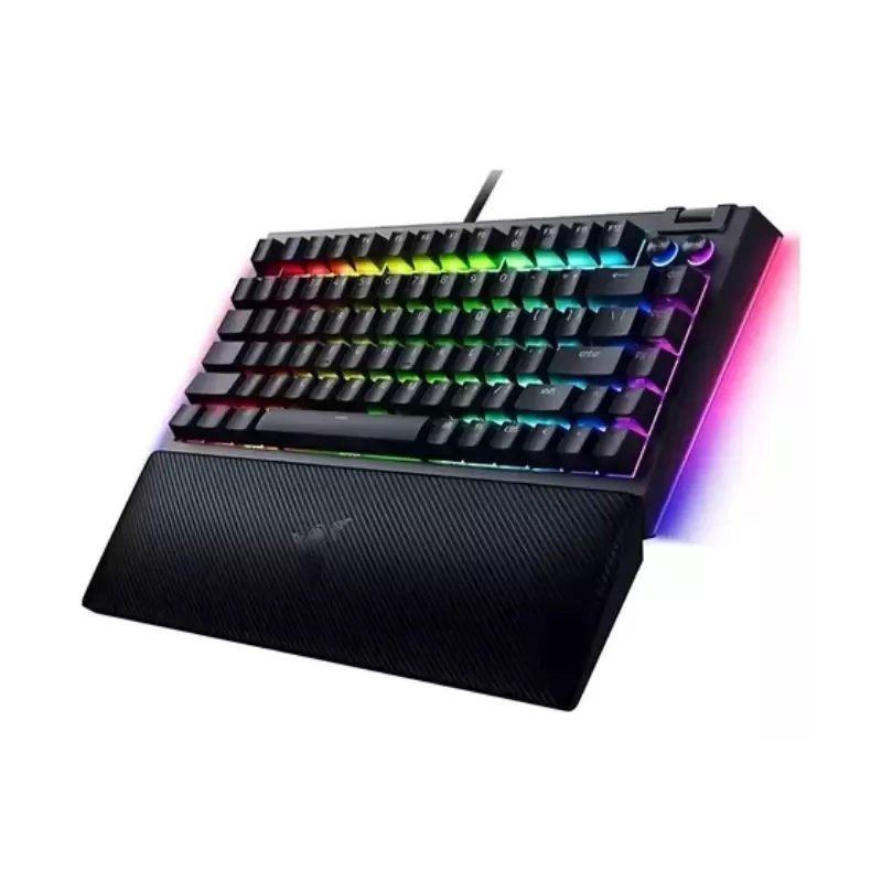 Teclado Gamer Razer BlackWidow V4 75% Mecánico RGB Compacto