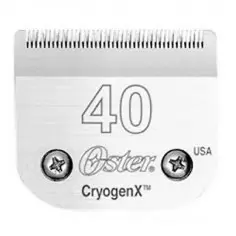 Cuchilla Oster® Cryogen 40 para corte preciso en mascotas
