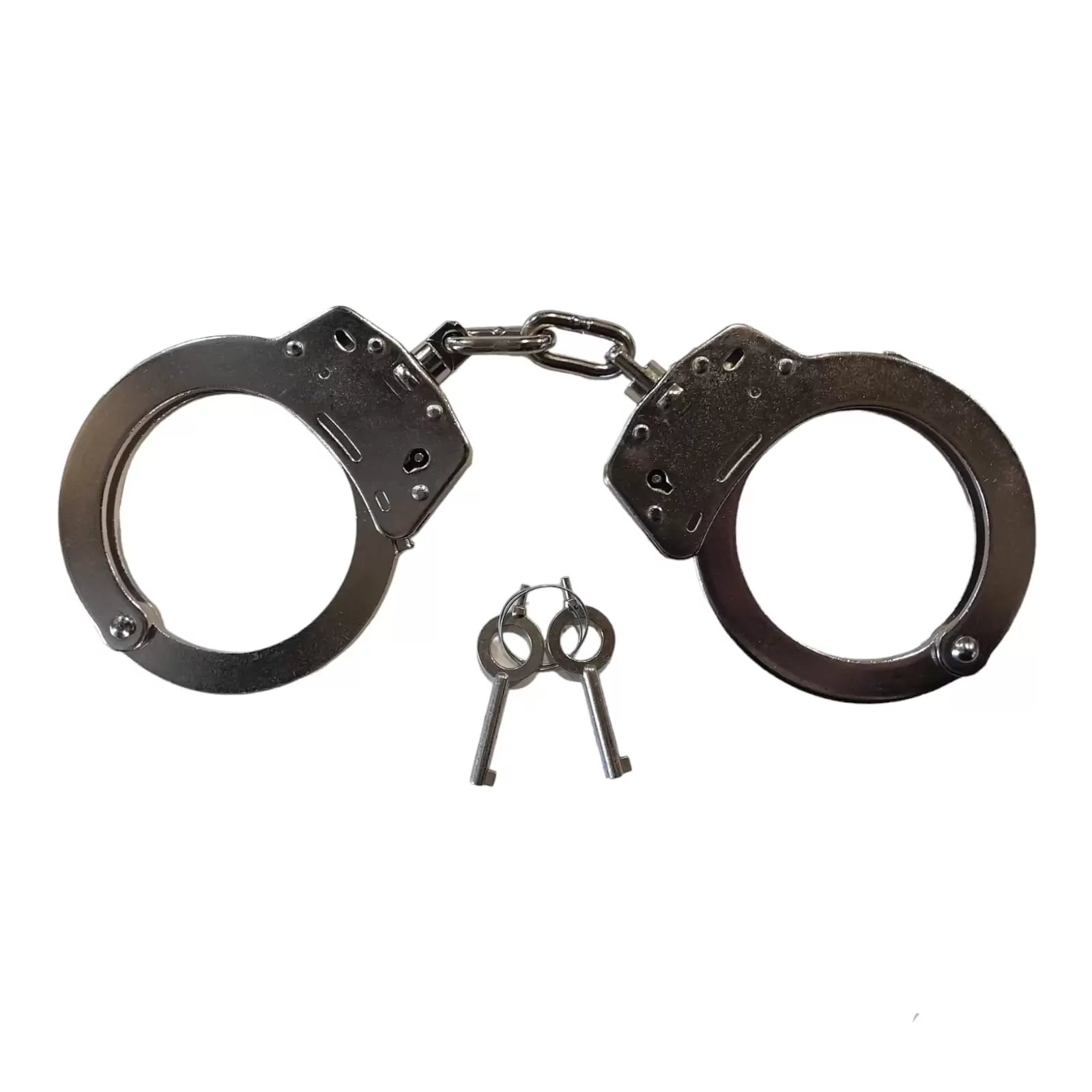 ESPOSA GRIS CON CADENA - Sistema de bloqueo doble y seguro