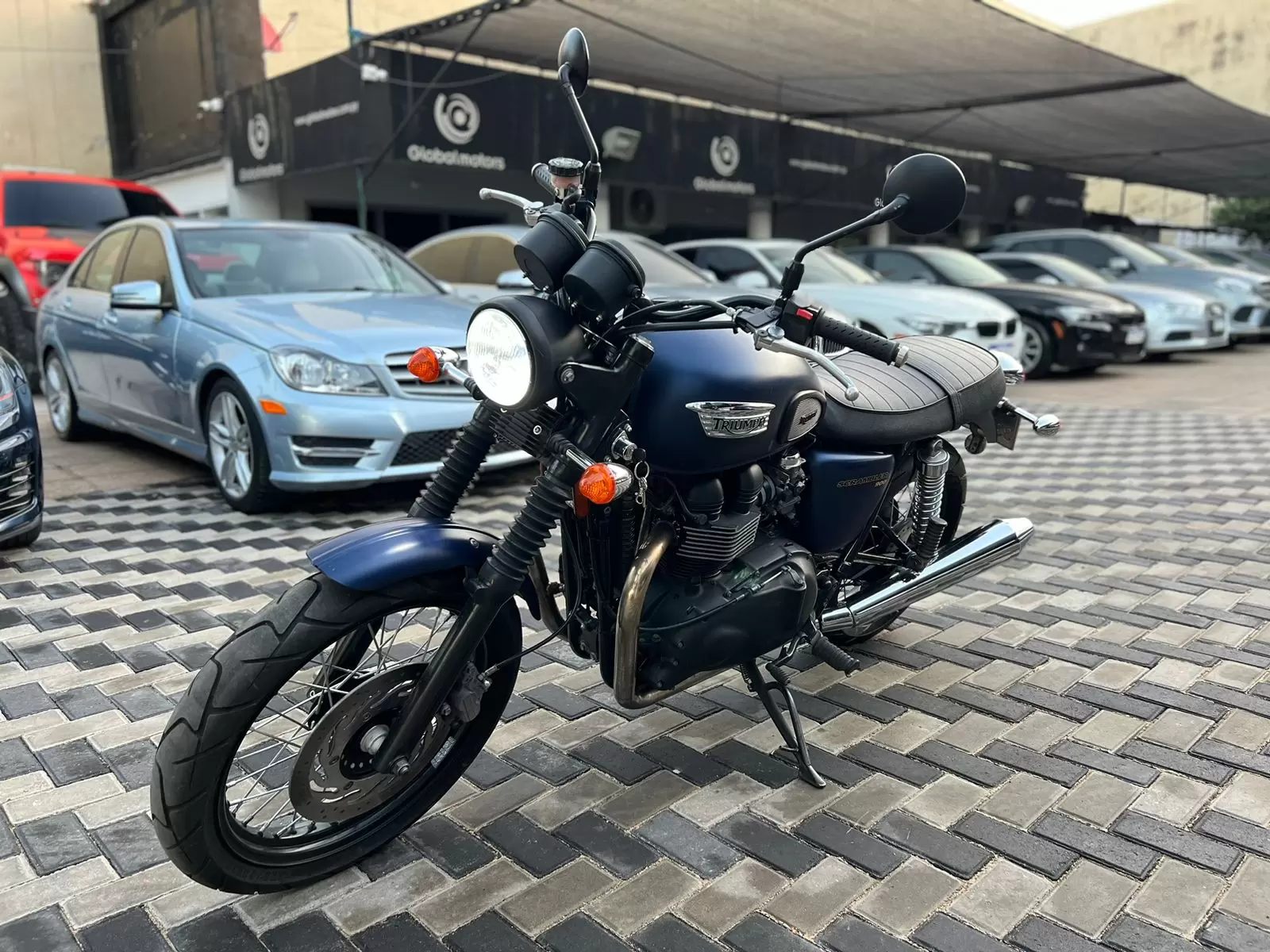 Triumph Scrambler 2016 en Globalmotors: Aventura sobre dos ruedas icónica.