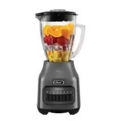 Licuadora Oster® 1.5L, 6 velocidades y vaso de vidrio
