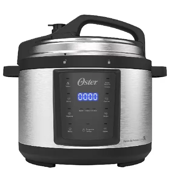 Olla a Presión Eléctrica Digital Oster 5L con Seguridad Avanzada