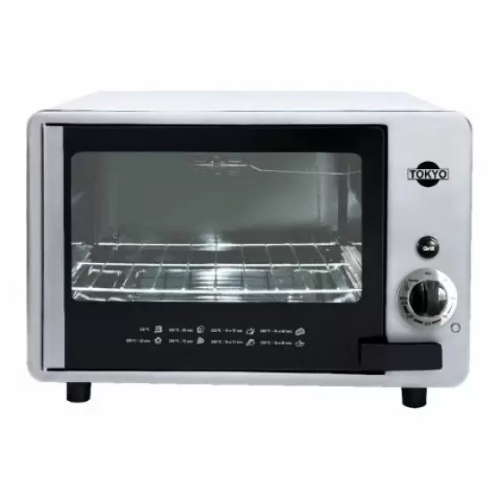 Horno eléctrico Tokyo Pop Time negro 45 ltrs con timer