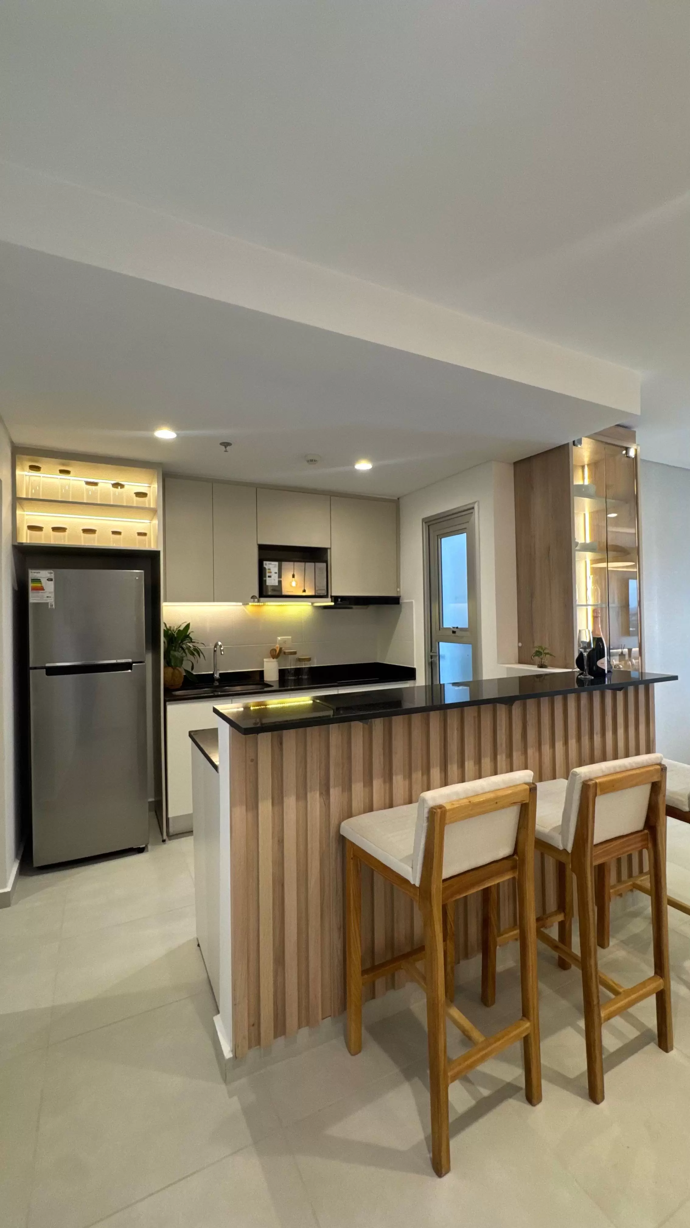 Departamento a estrenar en Fortaleza Molas López, 2 dormitorios, amenities.