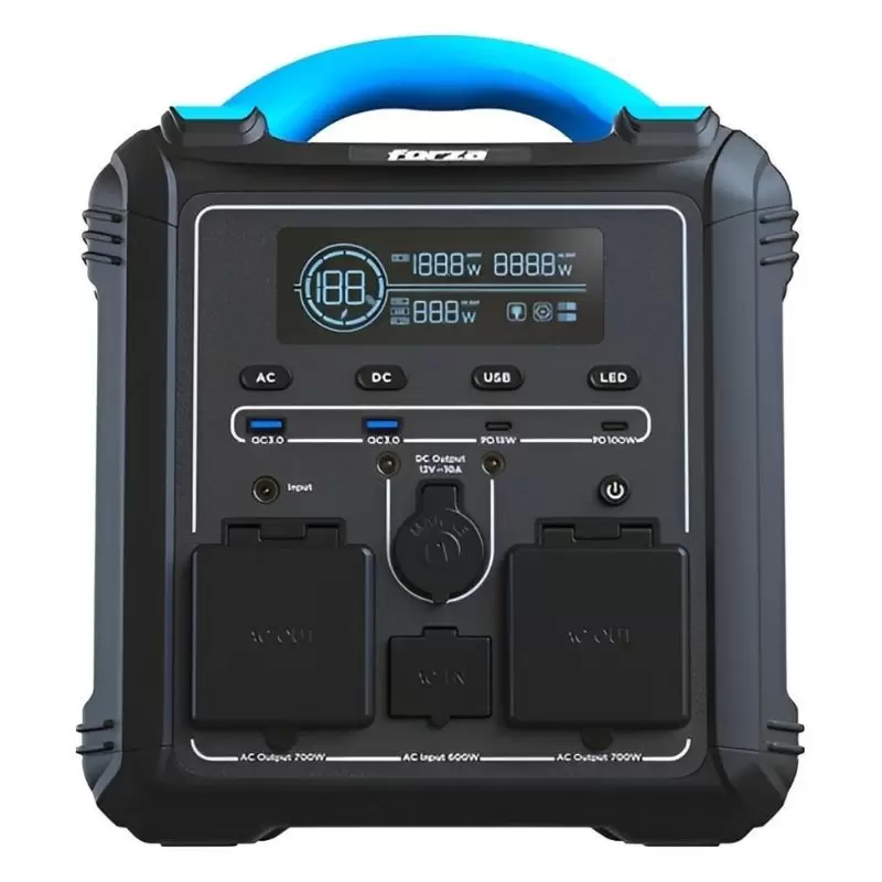 Generador Forza FPP-T702: Potente, portátil y silencioso para exteriores.