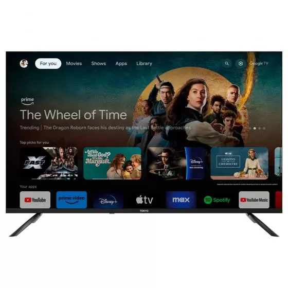 Televisor Smart Tokyo Google TV 50 4K Frameless Chromecast Incluido