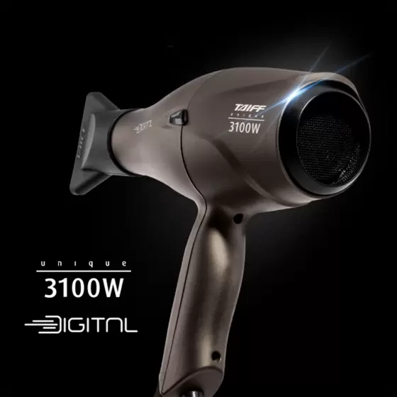 Secador Taiff Unique Digital 3100W - Potente y Ergonómico