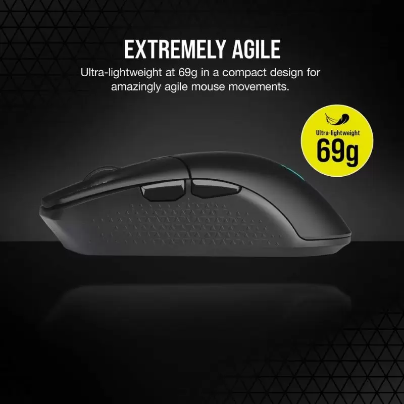 Mouse Gamer Corsair Katar Elite Wireless - Ligero y Preciso