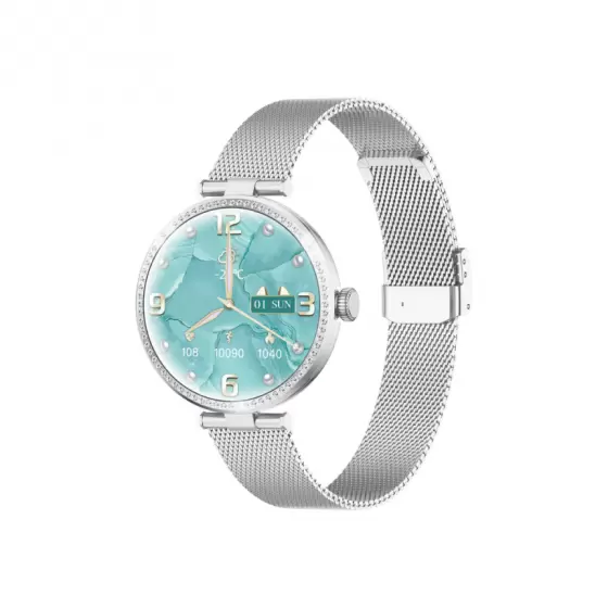 Smartwatch Xinji G2 Plus Silver - Monitorea tu salud y deportes