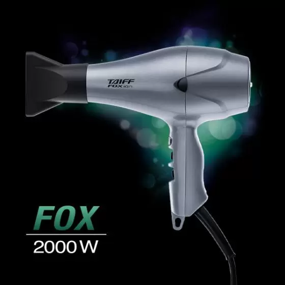  Secador Taiff Fox Ion 2000w - Potente y eficaz sin frizz