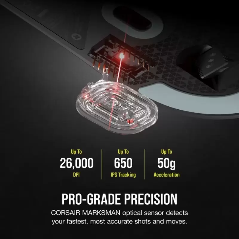 Mouse Gamer Corsair M75 Air: Ligero, Inalámbrico y Preciso