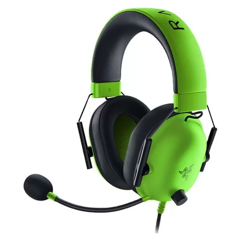 Auriculares Gamer Razer Blackshark V2 X - Verde, Alta Fidelidad