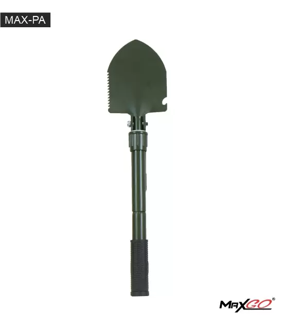 Pala Plegable Maxgo 42 cm - Resistente y multifuncional.