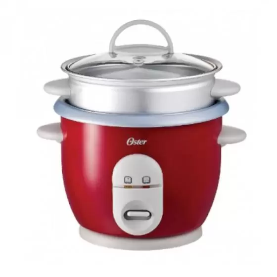  Olla arrocera Oster con vaporera, potencia 350W, capacidad 3 vasos