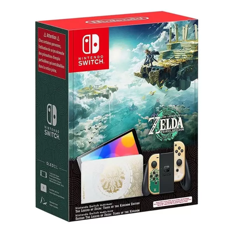 Consola Nintendo Switch OLED Edición The Legend of Zelda