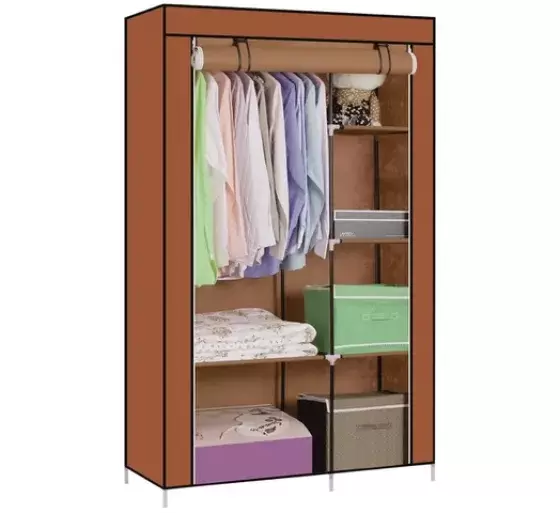 Ropero DecoTeam Marrón 1,05mts - Organiza tu ropa con estilo