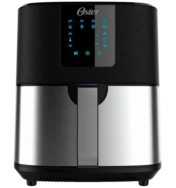 Freidora Oster 4.8L: Saludable, práctica y elegante para tu cocina