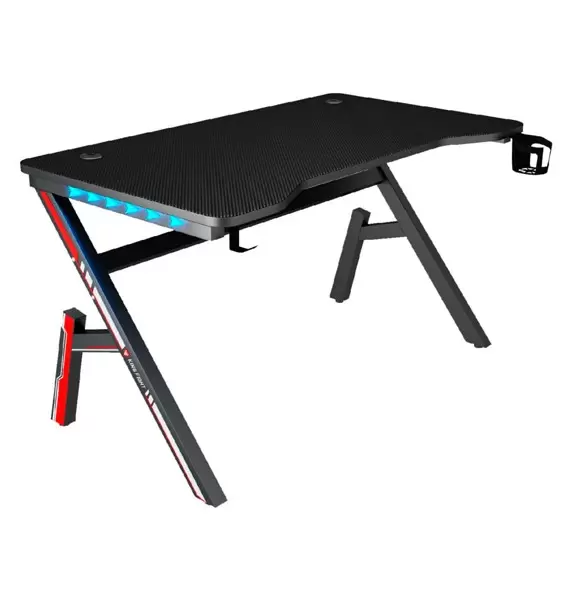 Mesa Gamer Satellite GT-400: Ergonomía y RGB para Jugadores