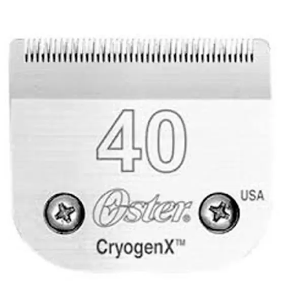 Cuchilla Oster® Cryogen 40 para corte preciso en mascotas