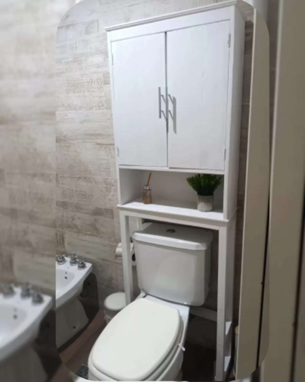 Mueble organizador de baño, 175x70x25 cm, en José León Suárez