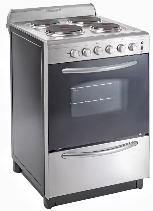 Cocina eléctrica Domec CEXG 56 cm inoxidable nueva en Belgrano