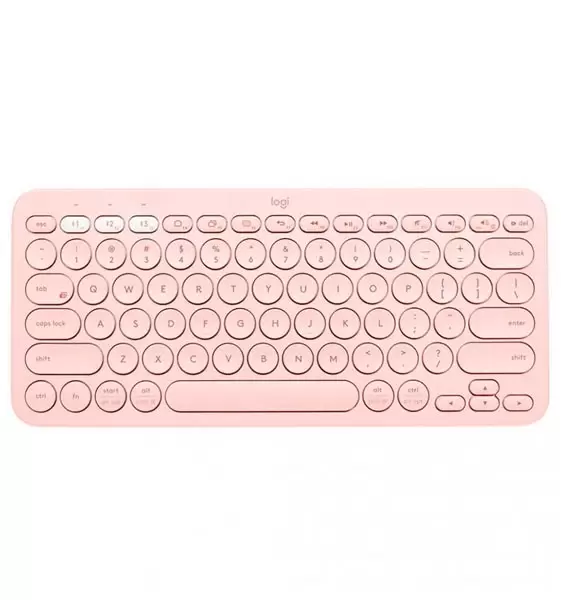 Teclado Logitech K380 Rosa: Minimalista, Bluetooth y Multidispositivo