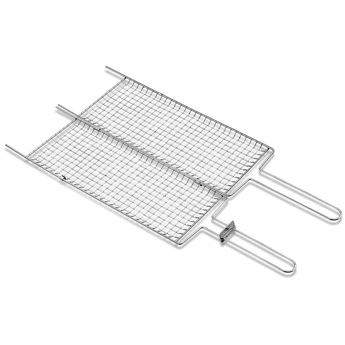GRILL INOXIDABLE 1 PIEZA - Ideal para camping y parrilladas