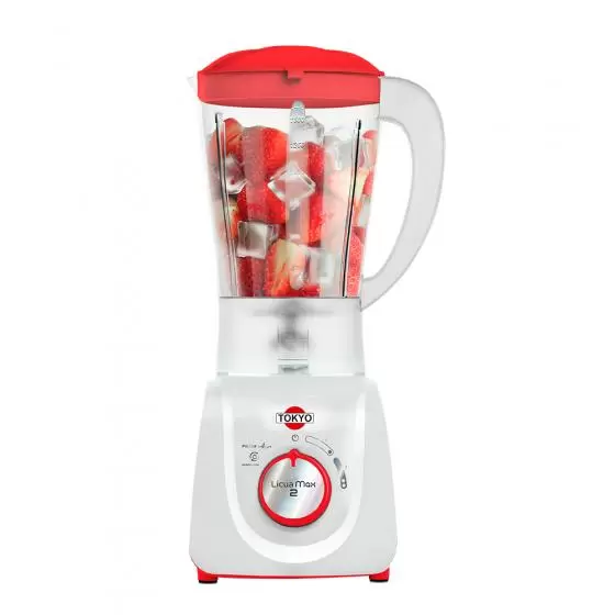 Licuadora Tokyo 2 Velocidades 520W - Función Pulsar y Autolimpieza