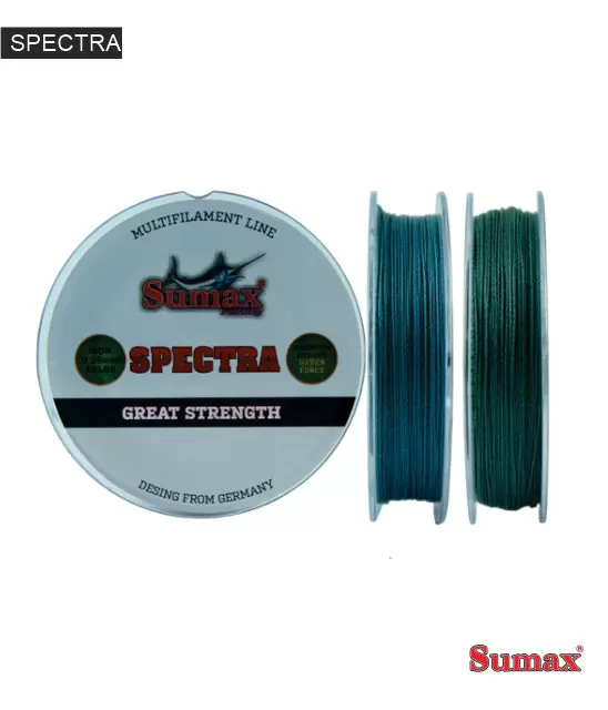 Hilo Sumax Multifilamento Spectra - Resistente y Sensible para Pesca