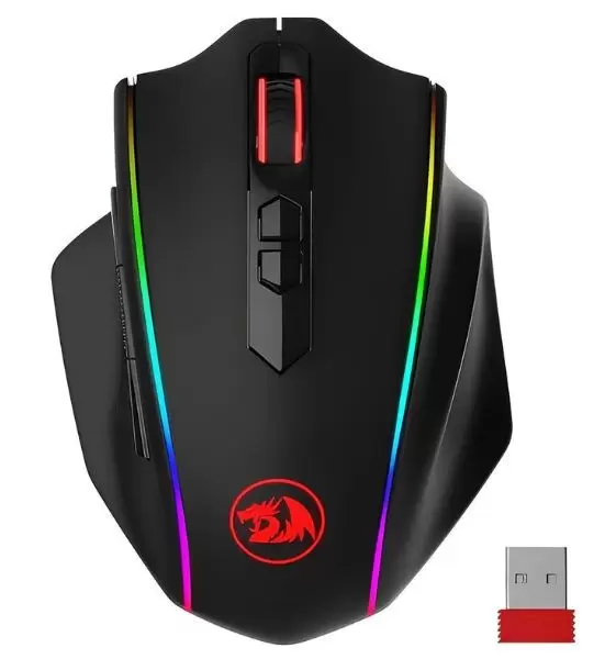 Mouse Inalámbrico Redragon Vampire Elite M696 RGB Ergonómico