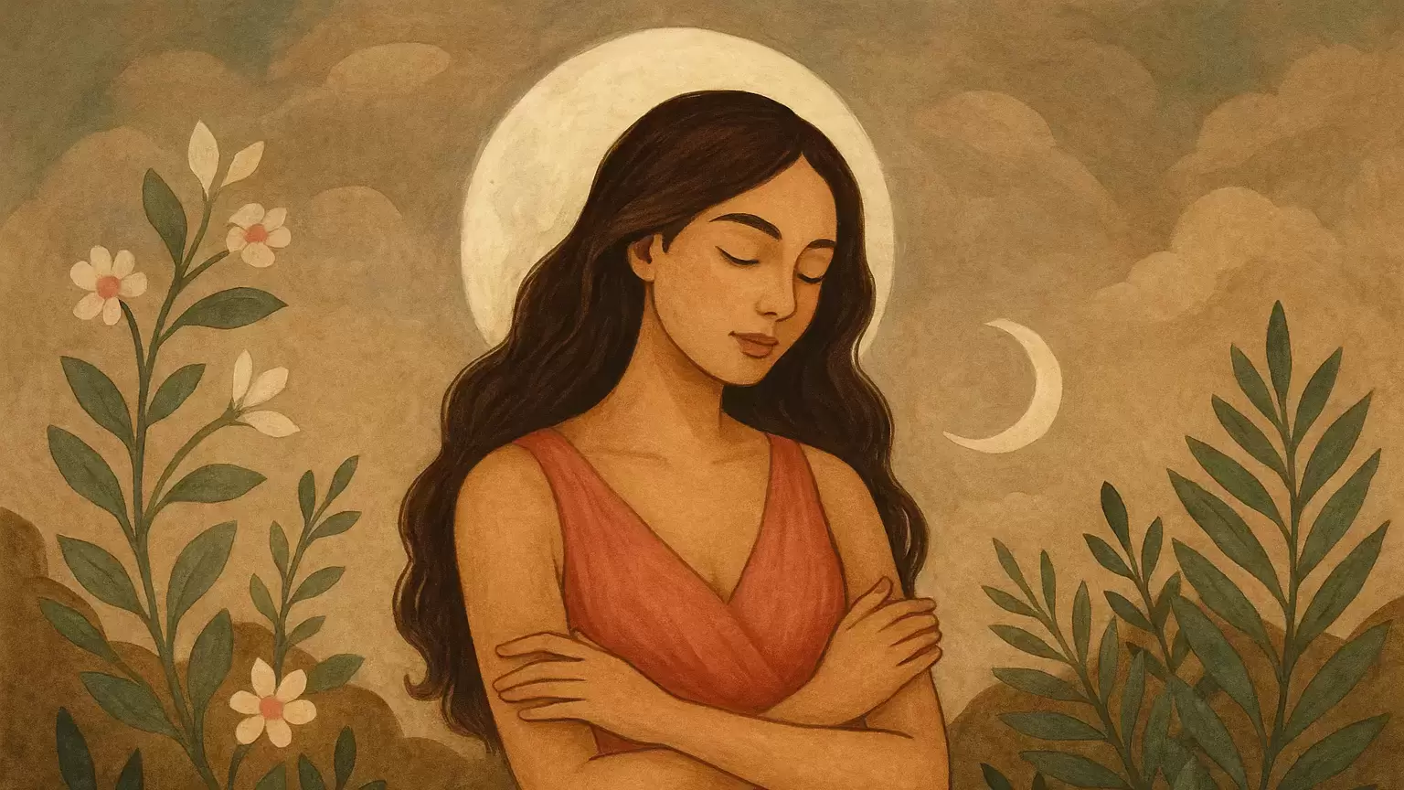 Ciclicidad femenina en armonía.