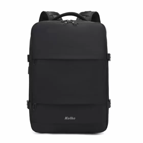 Mochila Kolke Anti-robo Journey KVM-654 Petróleo - Nueva en Stock