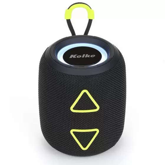 Parlante inalámbrico Kolke Arrow KPP-678 Negro - Conexión TWS, Radio FM
