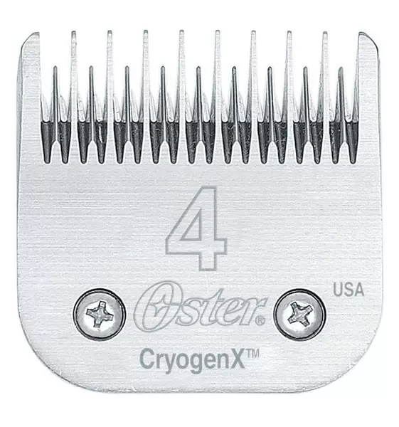 Cuchilla Oster® Cryogen 4 para corte de pelaje profesional
