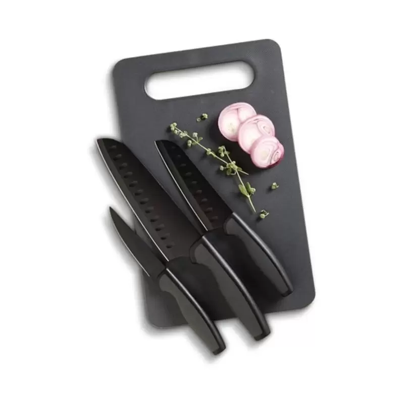 Set Oster: Cuchillos Esenciales y Tabla de Cortar